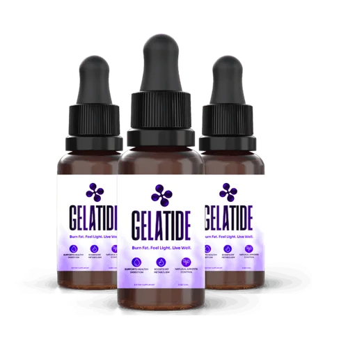 Gelatide three-bottle package